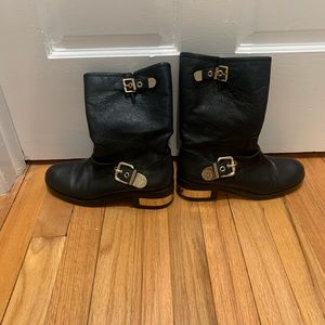 Vince Camuto Moto boots. Size 7.5. Color black